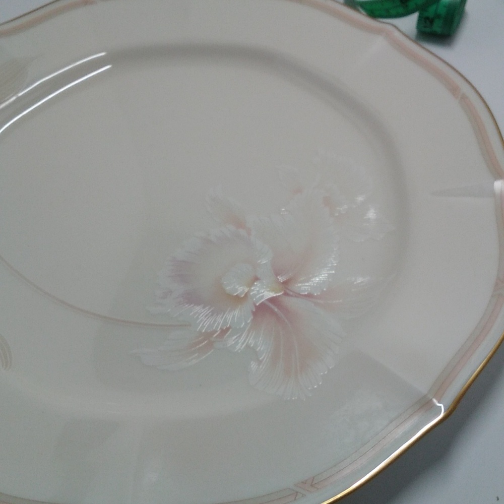 4 Vintage Noritake Imperial Blossom Dinner Plates